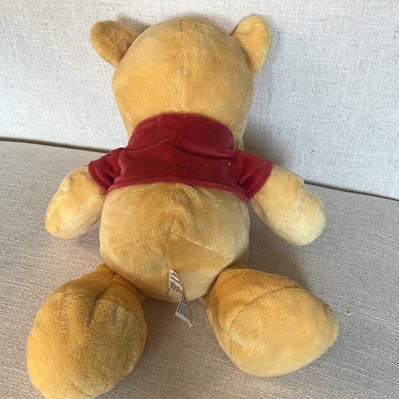 DISNEY- baby Winnie the Pooh stuffy LIKE NEW - Picture 2 of 2